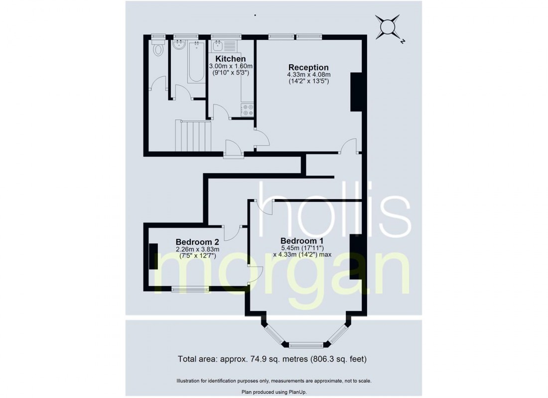 Floorplan for FREEHOLD BLOCK OF FLATS - CLIFTON