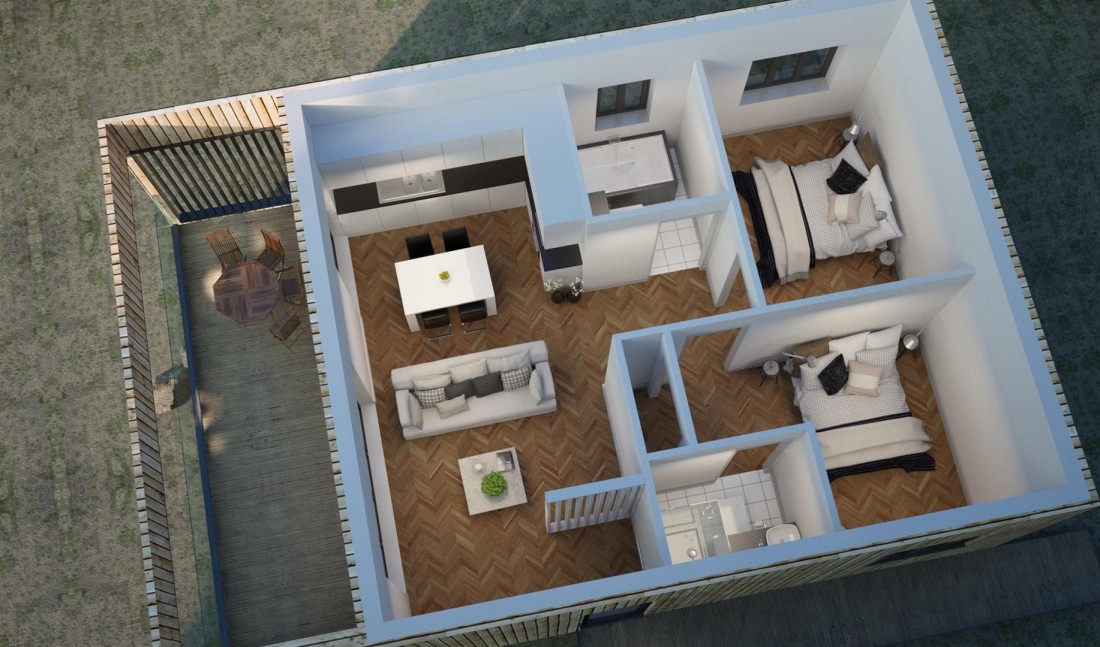 Floorplan for PLANNING GRANTED - DETACHED HOUSE