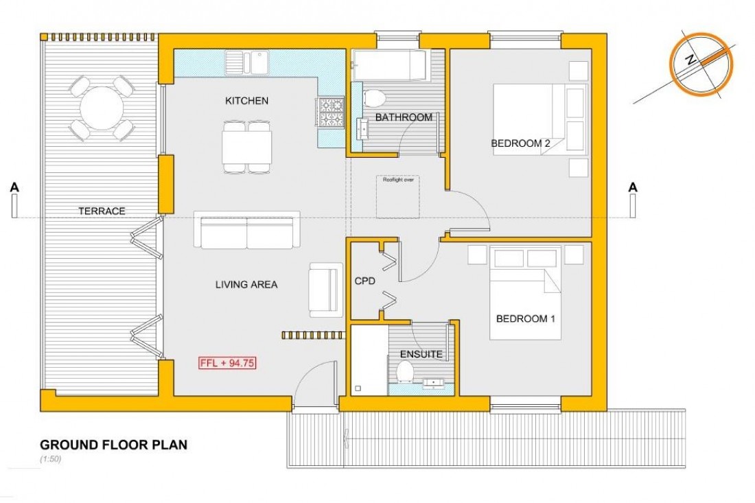 Floorplan for PLANNING GRANTED - DETACHED HOUSE