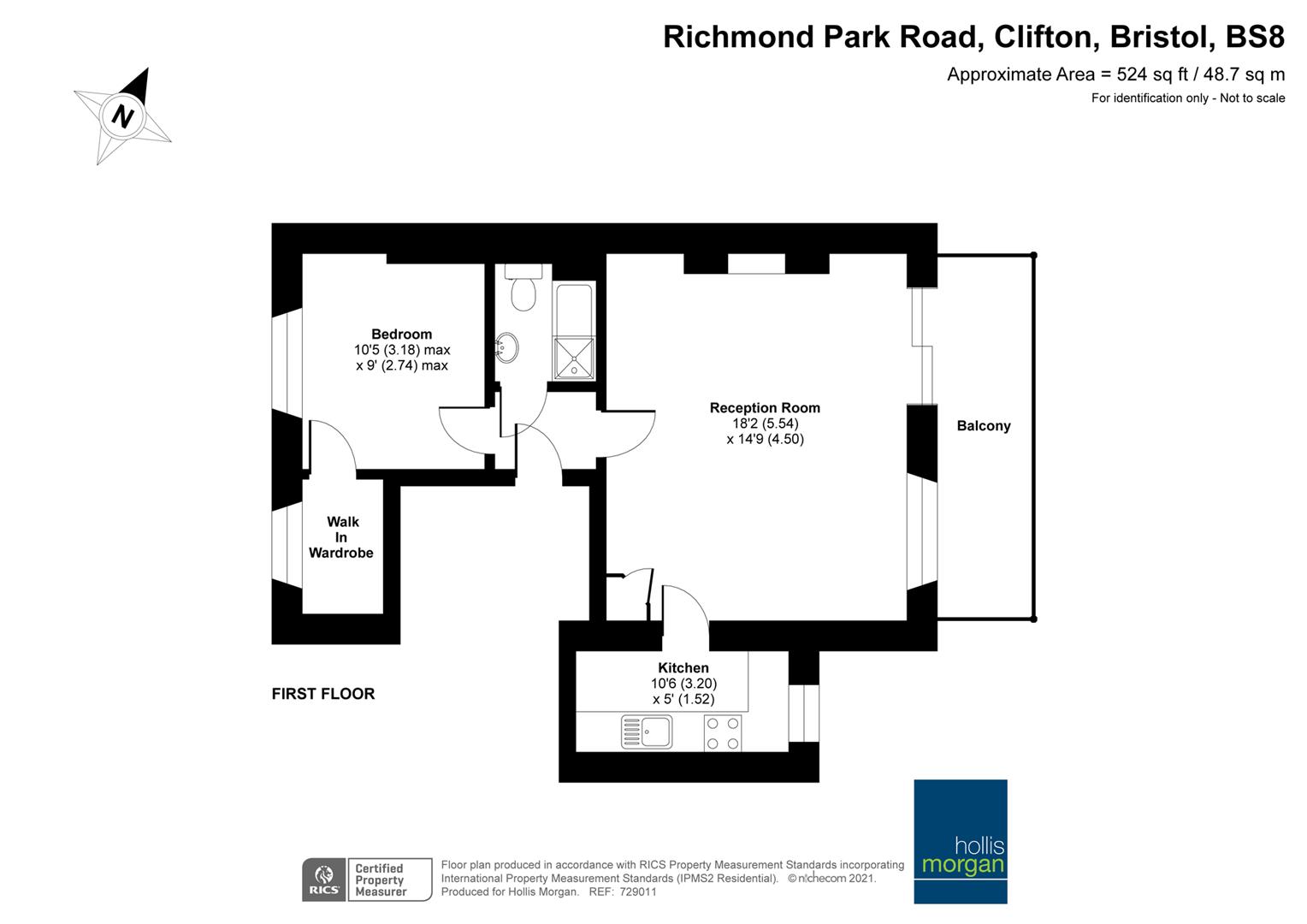 Floorplans For Richmond Park Road, Clifton