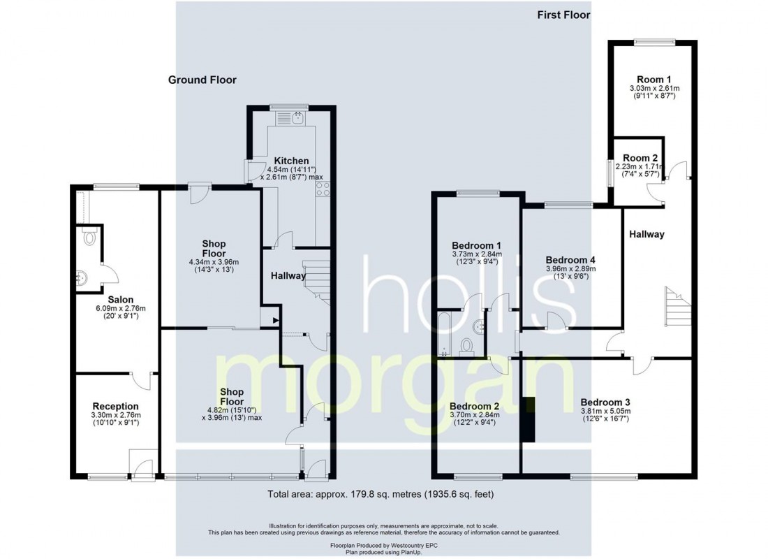 Floorplan for SCOPE FOR FAMILY HOME - LONG ASHTON