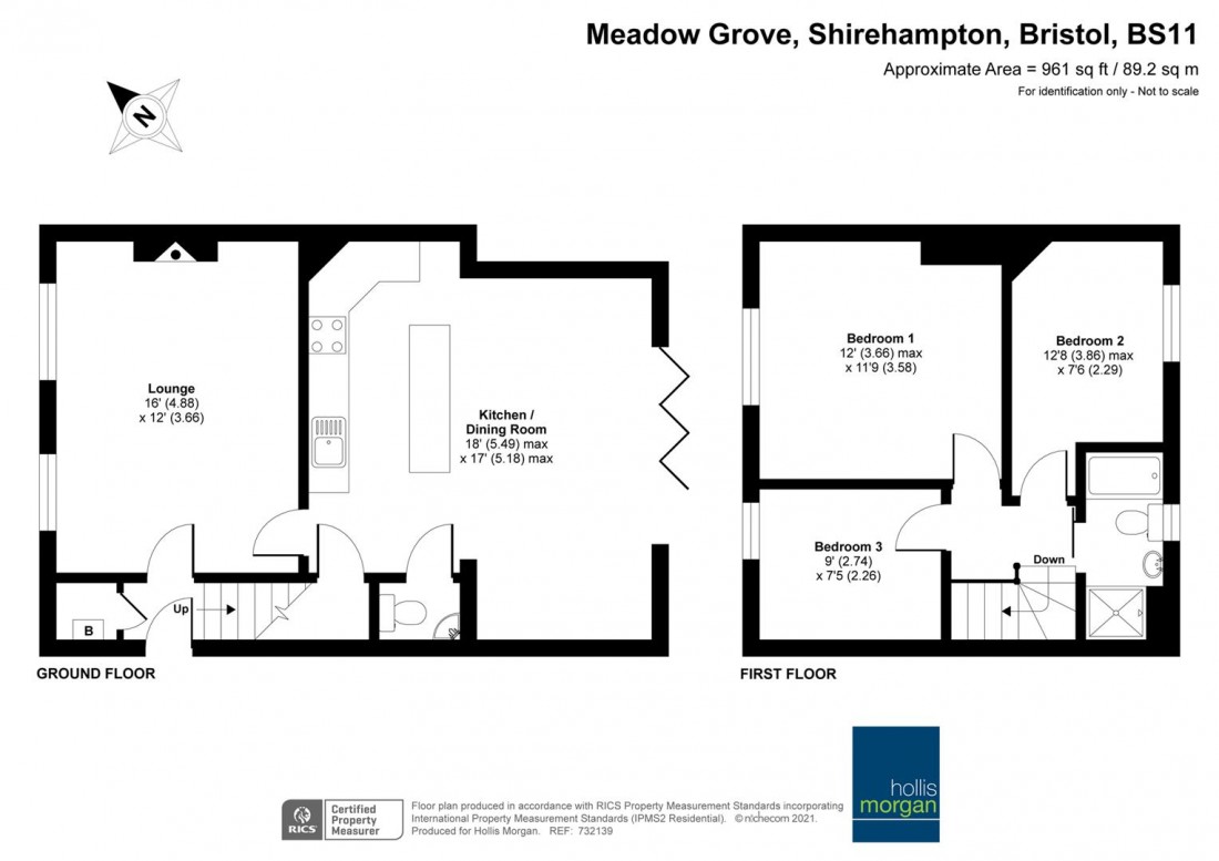 Floorplan for Meadow Grove, Shirehampton