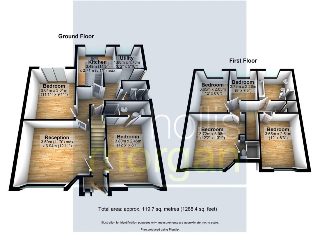 Floorplan for HMO / FAMILY HOME - FRENCHAY