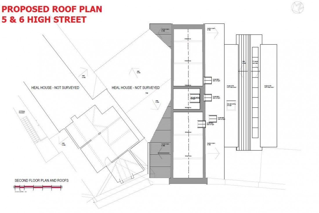 Floorplan for PLANNING GRANTED - 4 x 1 BED FLATS