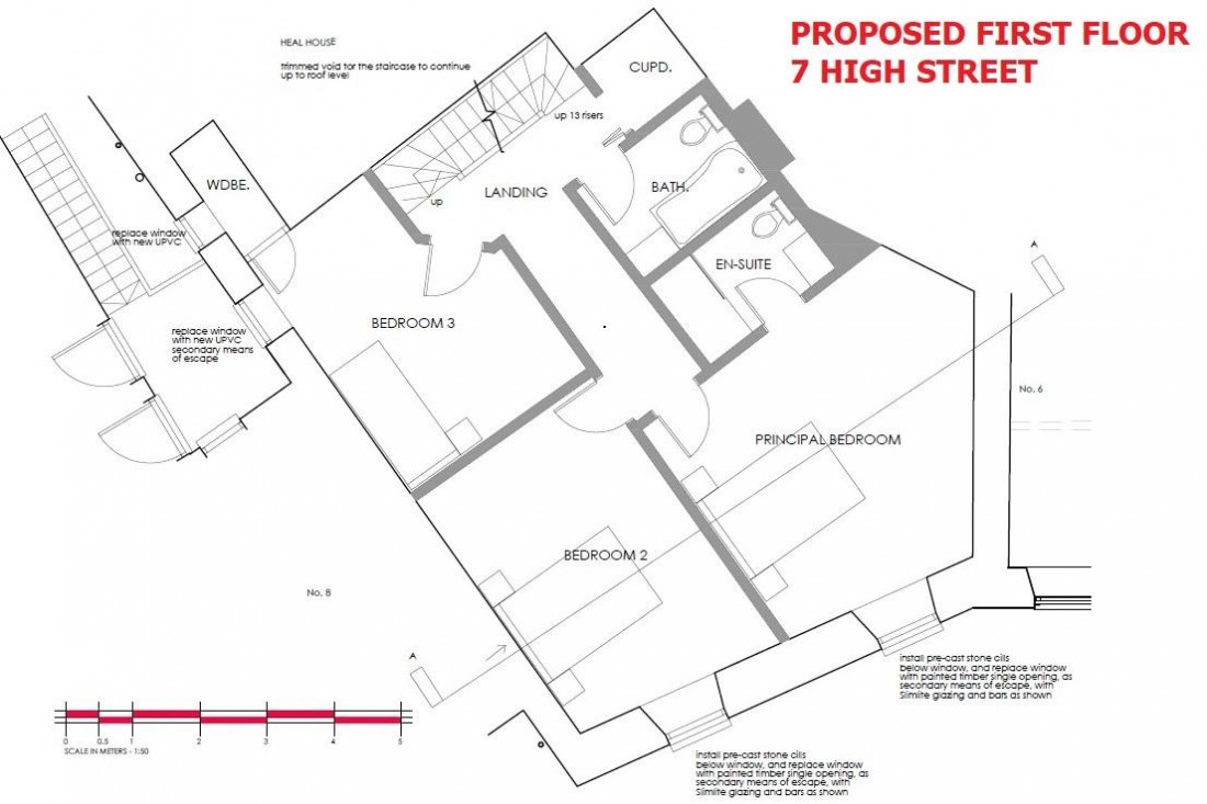 Floorplan for PLANNING GRANTED - 3 BED HOUSE