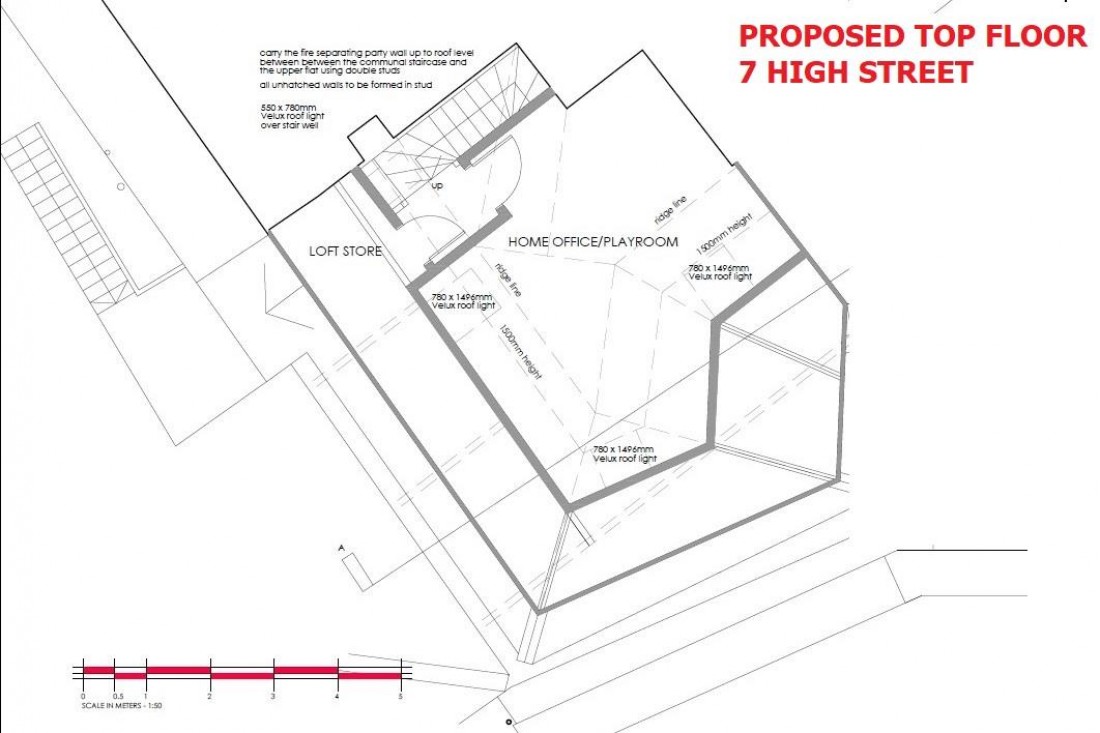 Floorplan for PLANNING GRANTED - 3 BED HOUSE