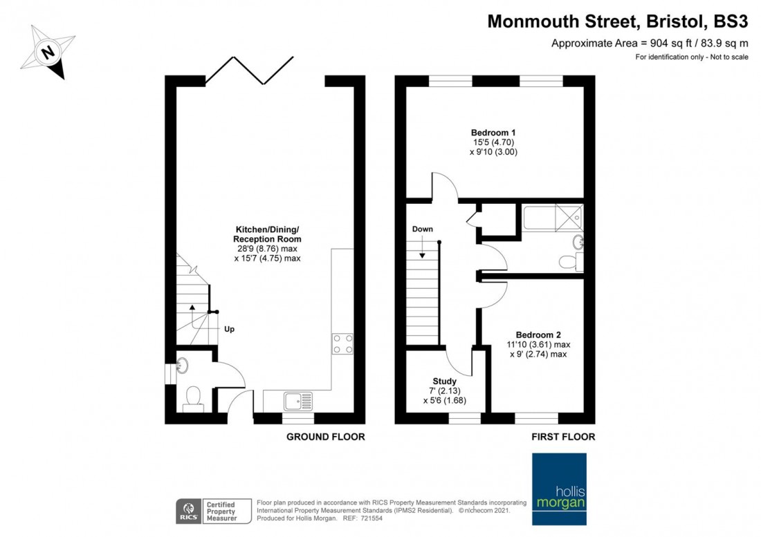 Floorplan for Monmouth Street, Victoria Park