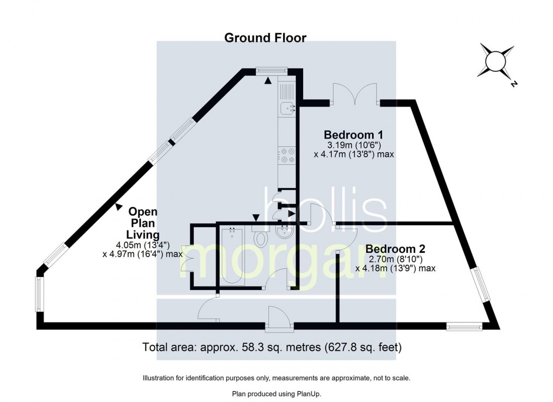 Floorplan for Bridge Walk, Horfield