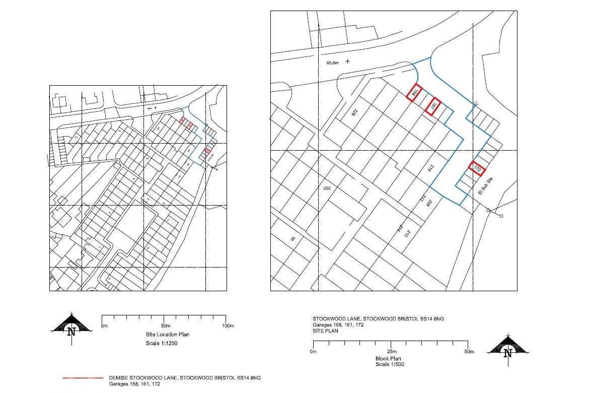 Floorplans For 2 GARAGES - STOCKWOOD