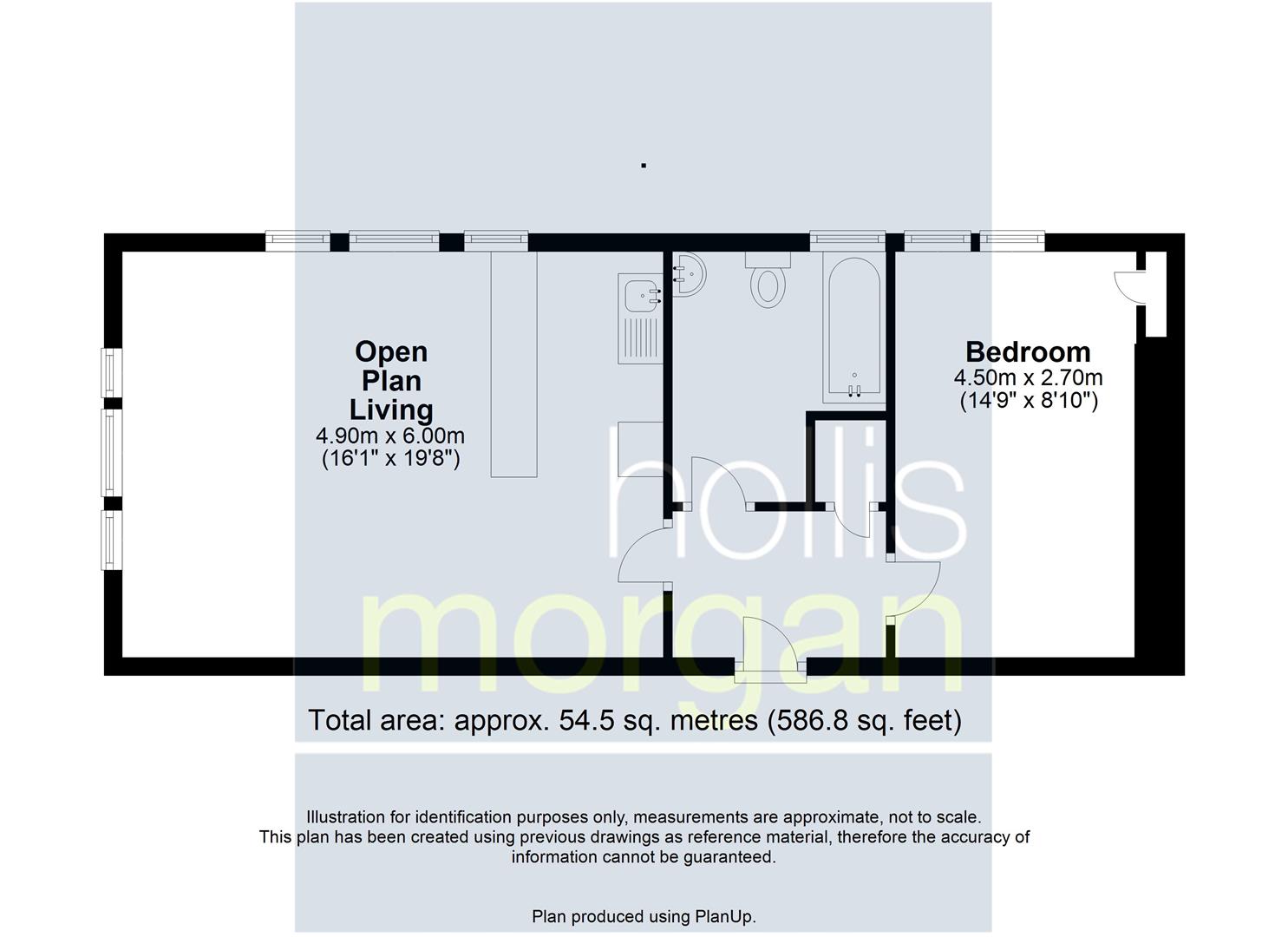 Floorplans For FLAT FOR UPDATING - BATH