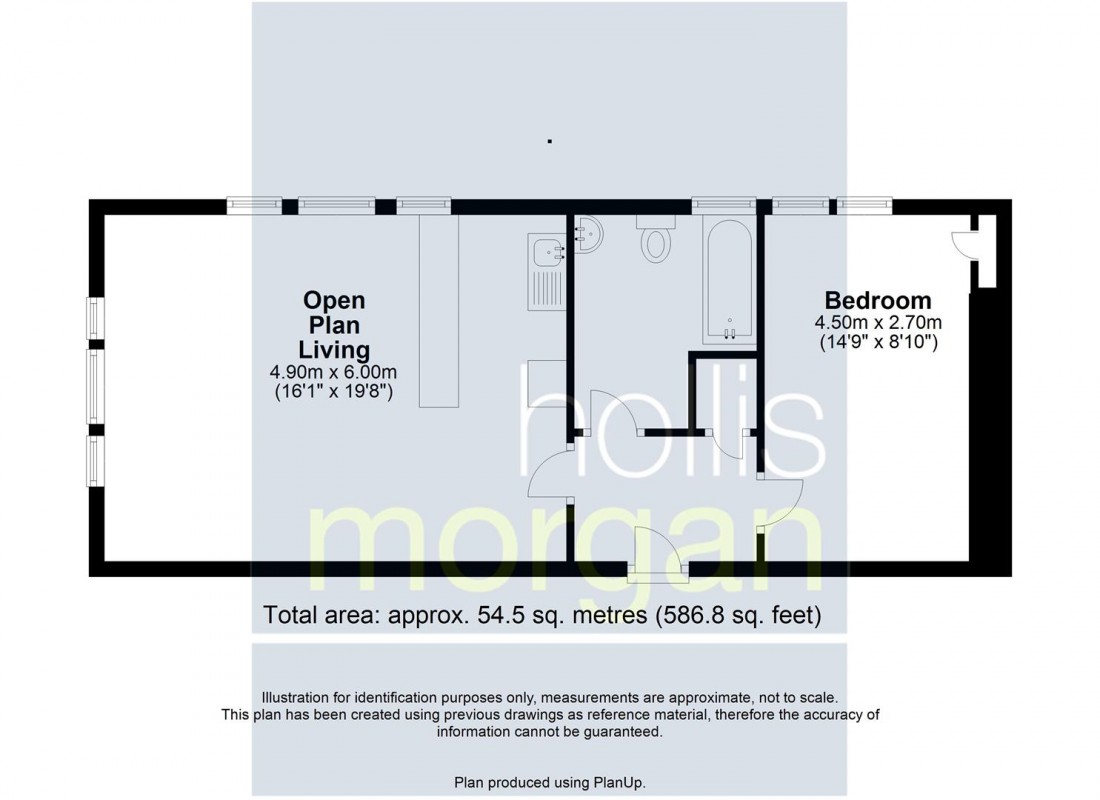 Floorplan for FLAT FOR UPDATING - BATH