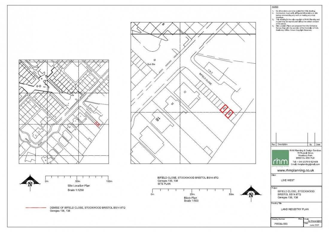 Floorplan for 2 GARAGES - STOCKWOOD