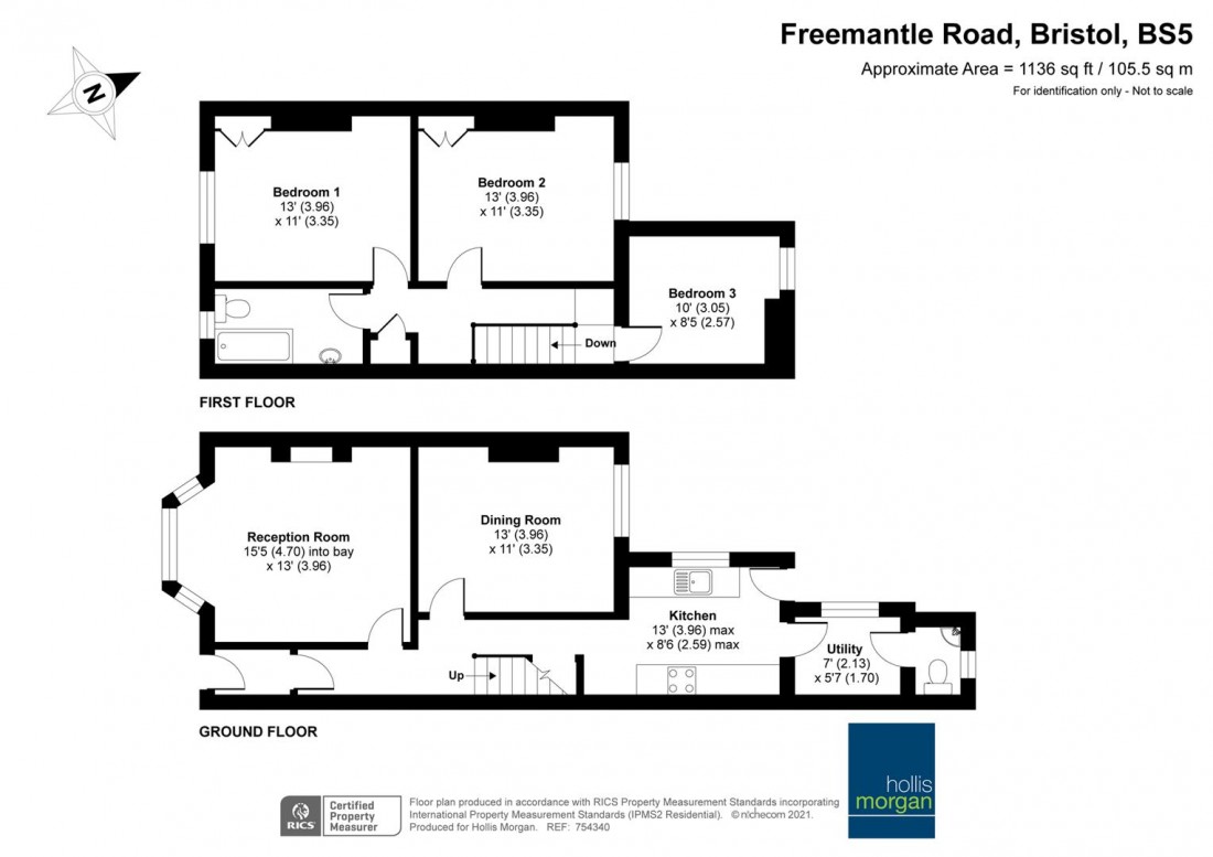 Floorplan for HOUSE FOR UPDATING - BS5