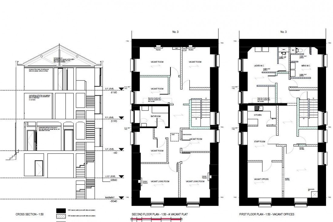 Floorplan for PLANNING GRANTED - 6 FLATS + RETAIL - GDV £1,1m
