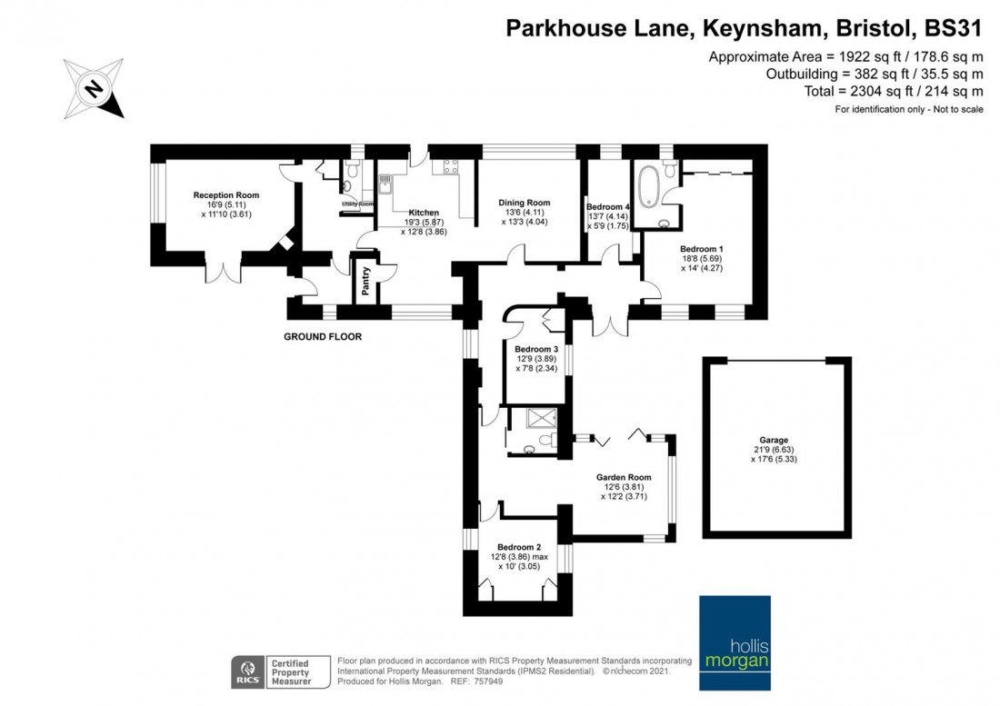 Floorplan for Parkhouse Lane, Queen Charlton