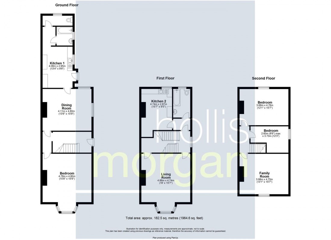 Floorplan for REFURBISHED BLOCK OF FLATS - GL1