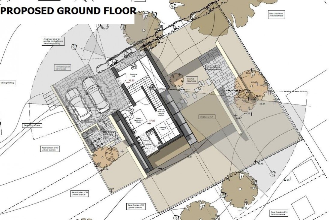 Floorplan for PLOT WITH PLANNING - BATH