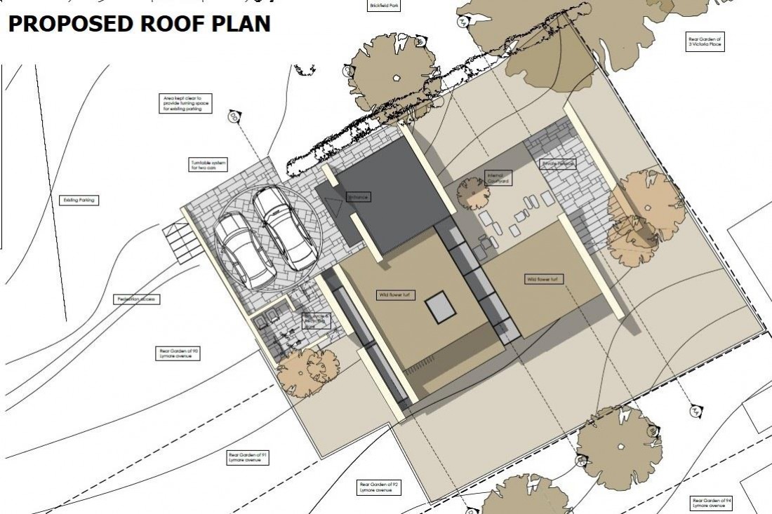 Floorplan for PLOT WITH PLANNING - BATH