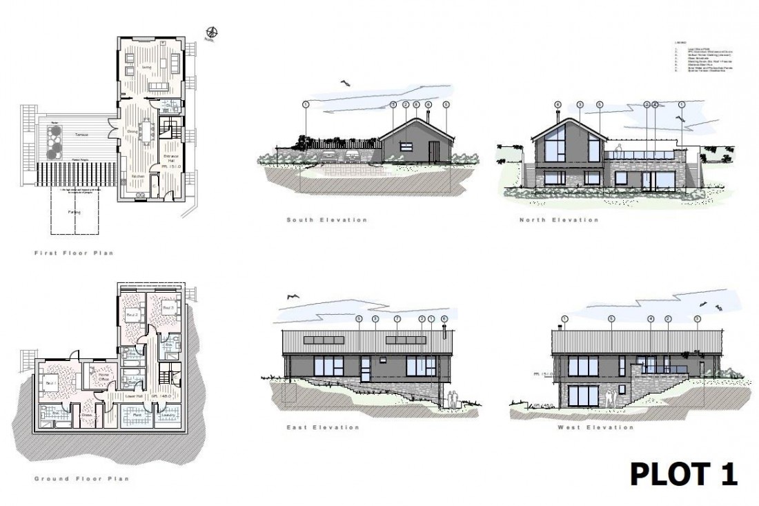 Floorplan for STUNNING VIEWS - PLANNING GRANTED