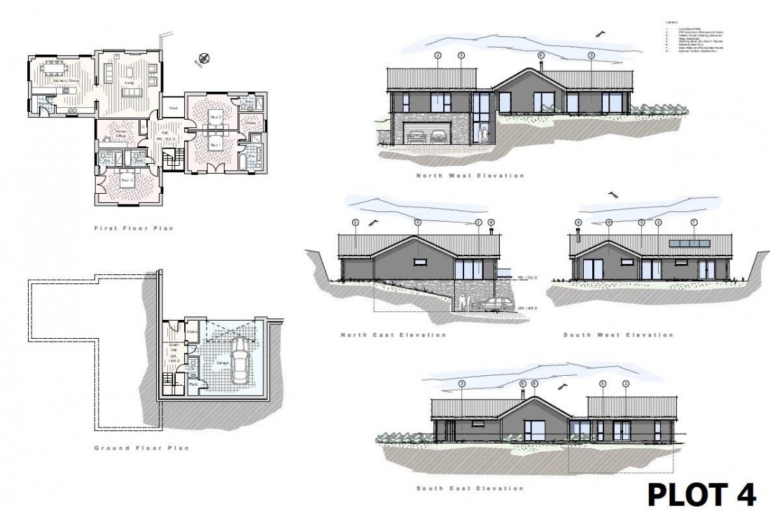 Floorplan for STUNNING VIEWS - PLANNING GRANTED