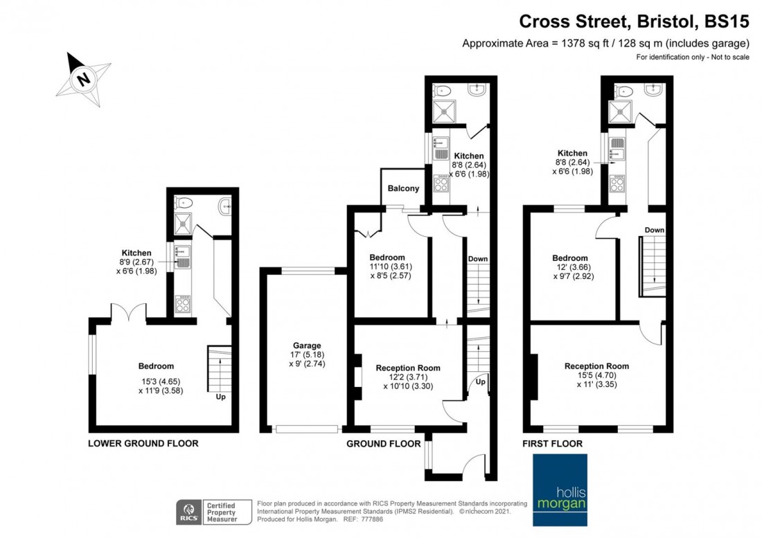 Floorplan for DETACHED ON DOUBLE WIDTH PLOT - KINGSWOOD