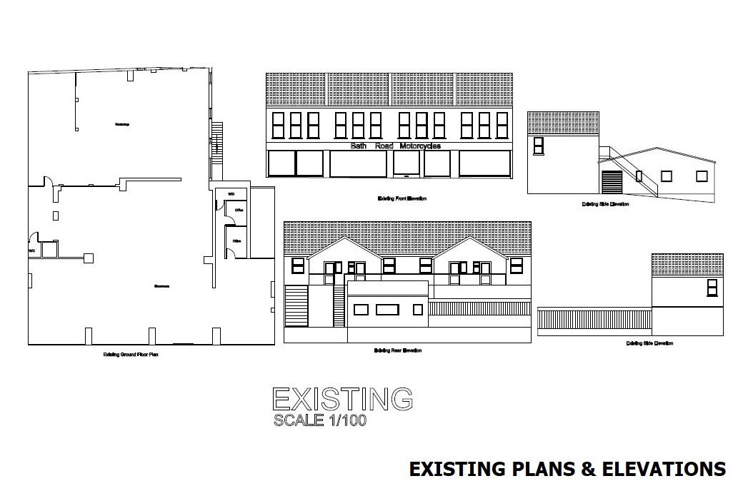 Floorplans For PLANNING - 6 x 2 BED FLATS