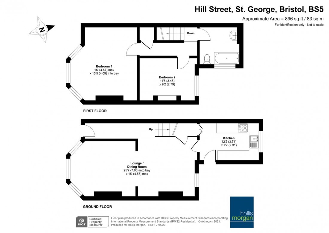 Floorplan for Hill Street, St. George
