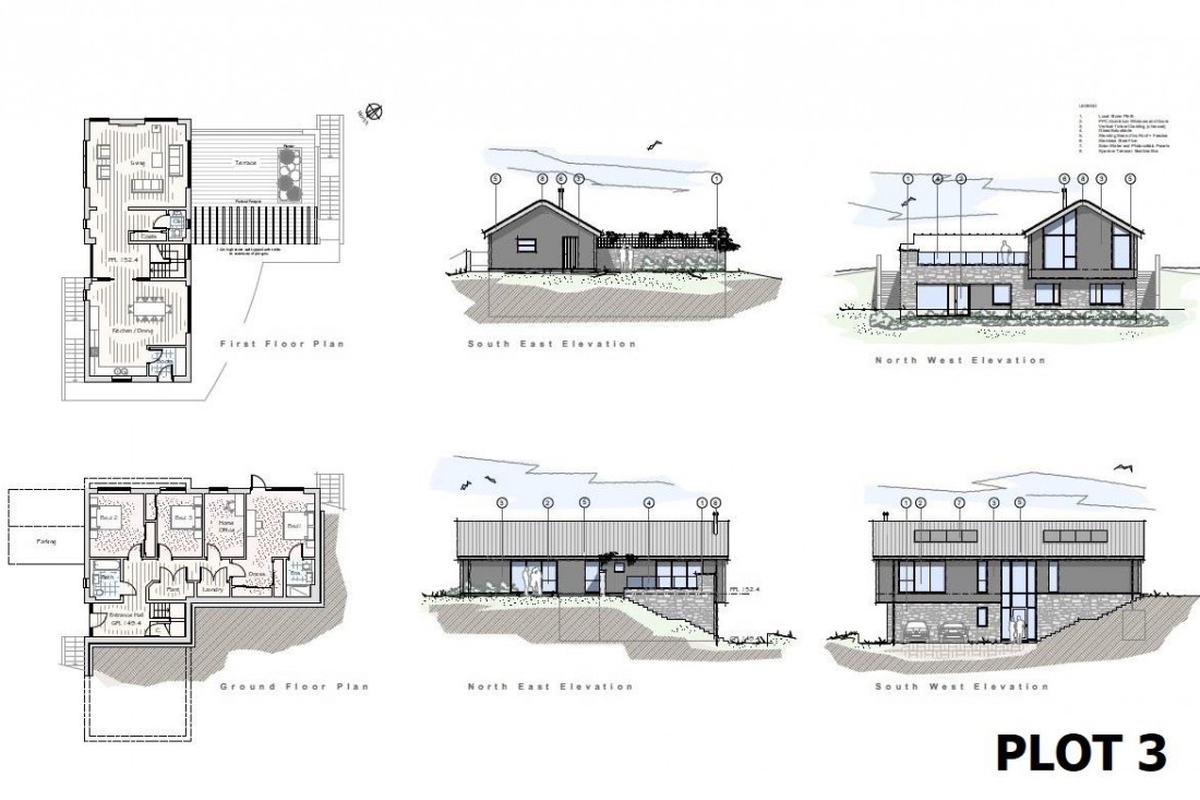 Floorplan for STUNNING VIEWS - PLANNING GRANTED