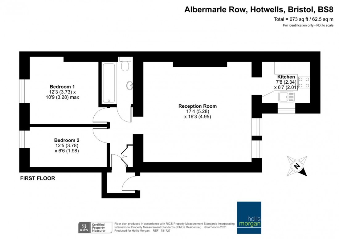 Floorplan for Albermarle Row, Hotwells
