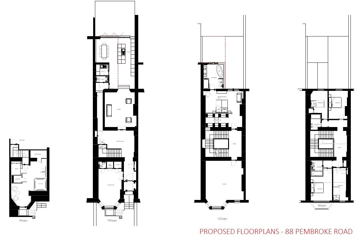 Floorplans For RENOVATION PROJECT - CLIFTON