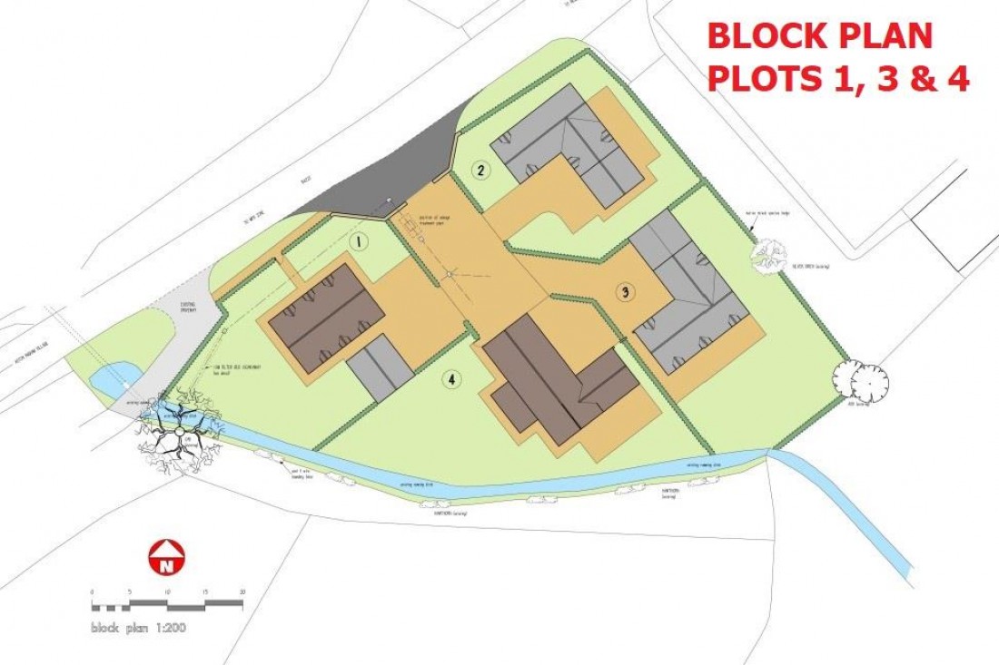 Floorplan for 3 PLOTS - EDGE OF VILLAGE