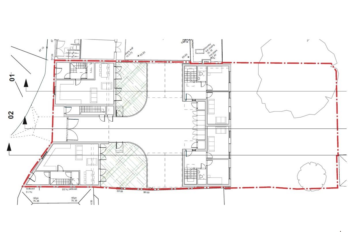 Floorplans For DEVELOPMENT SITE - PLANNING GRANTED