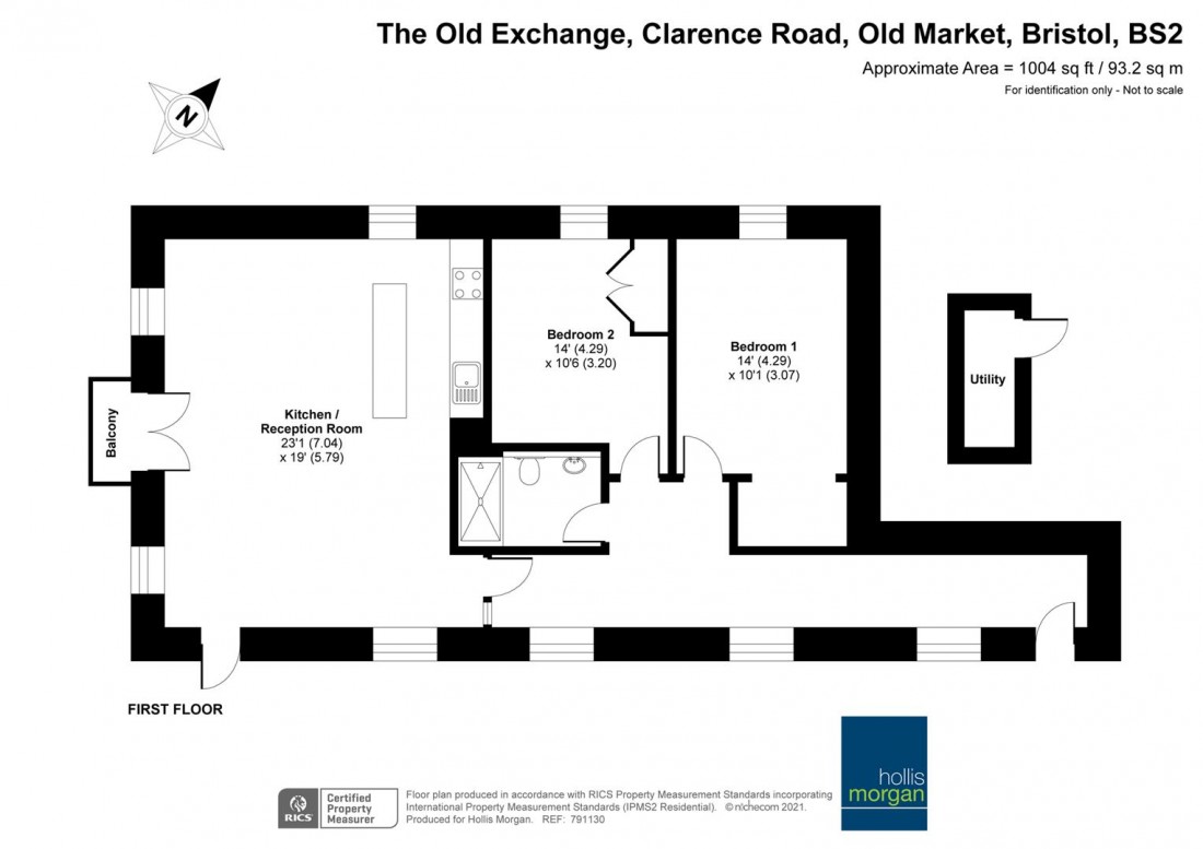 Floorplan for Clarence Road, Old Market