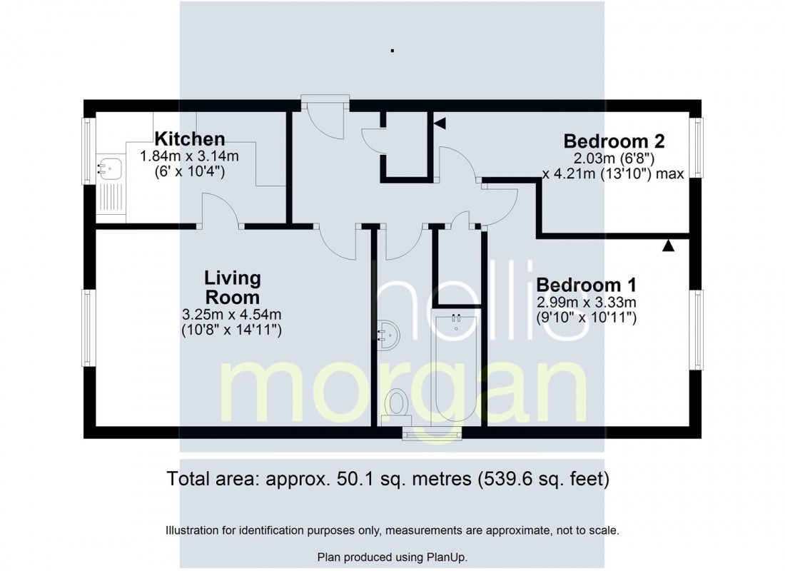 Floorplan for FLAT FOR UPDATING - FROME