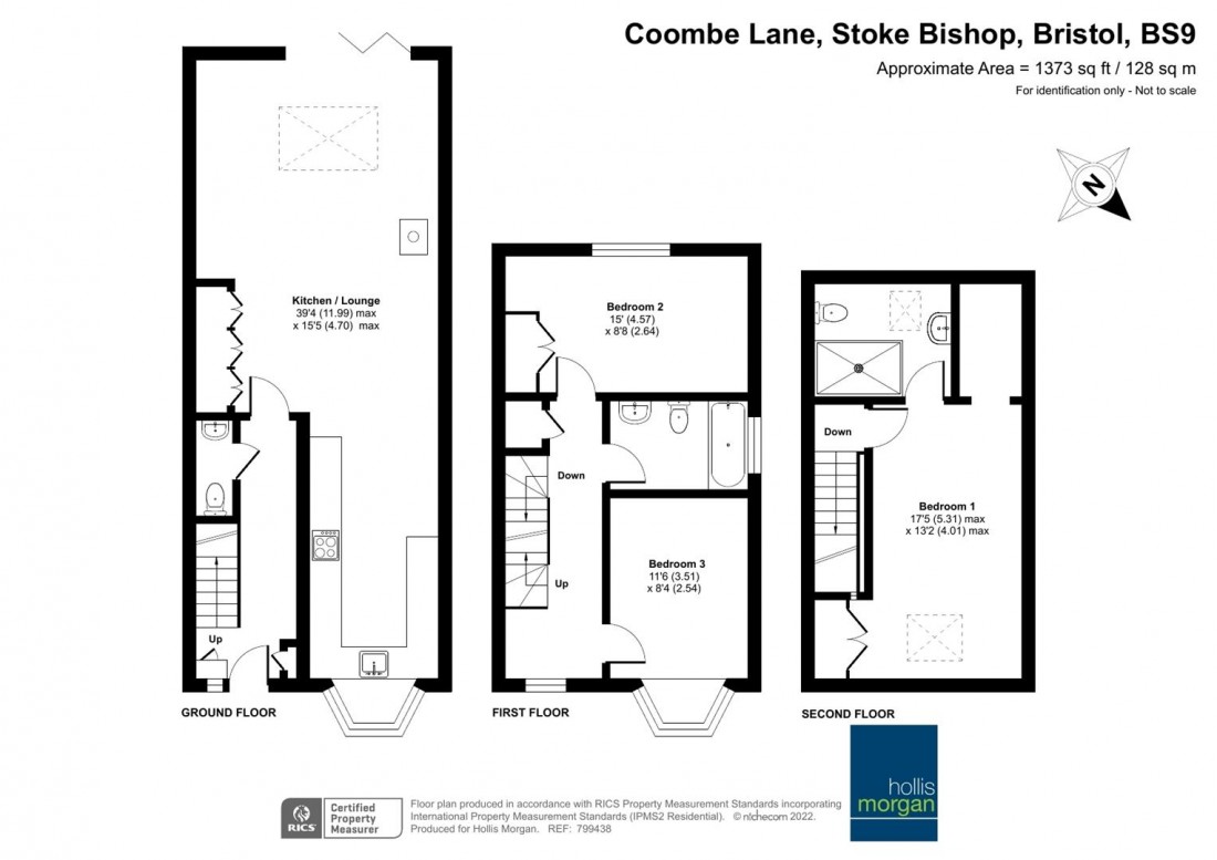 Floorplan for Coombe Lane, Stoke Bishop