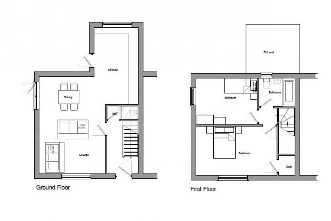 Floorplan for PLOT WITH PLANNING - WARMLEY