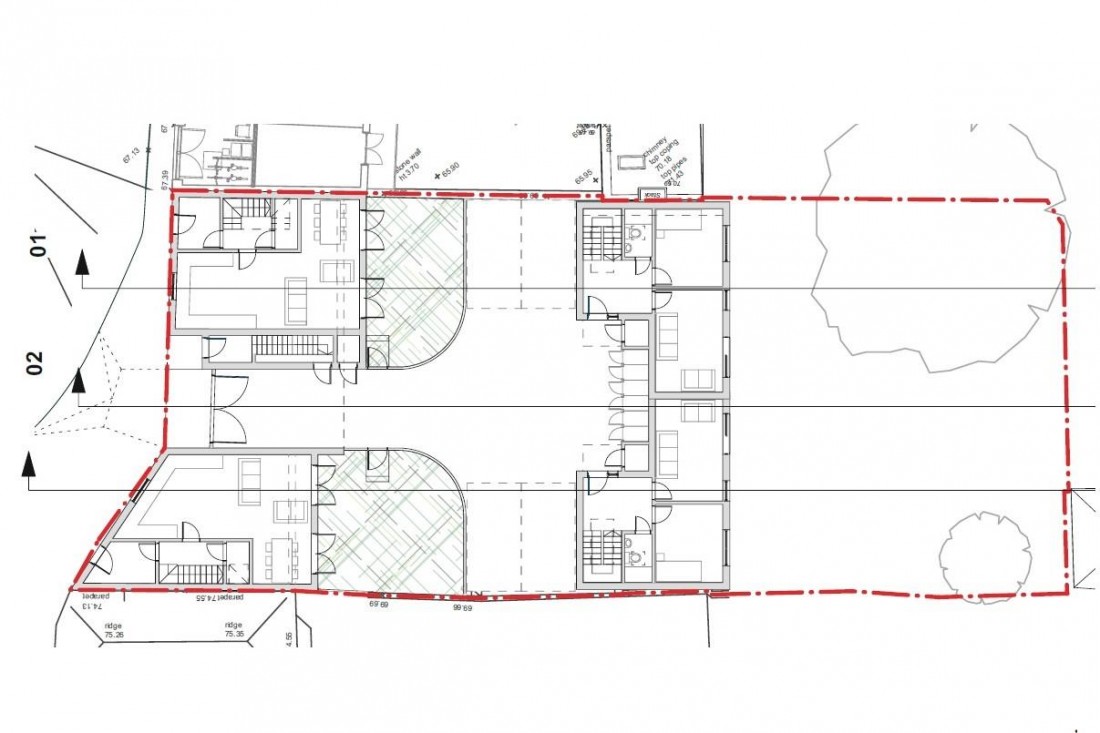 Floorplan for DEVELOPMENT SITE - PLANNING GRANTED