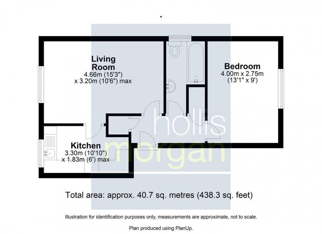 Floorplan for FLAT FOR UPDATING - FROME