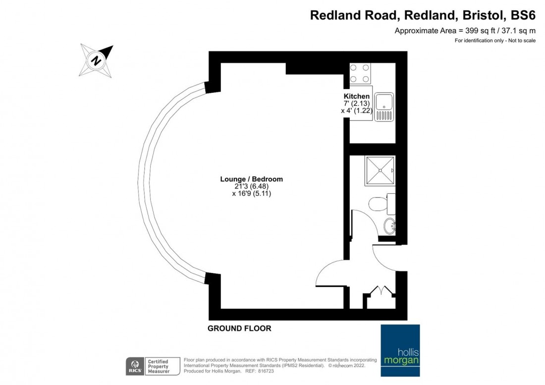 Floorplan for Redland Road, Redland