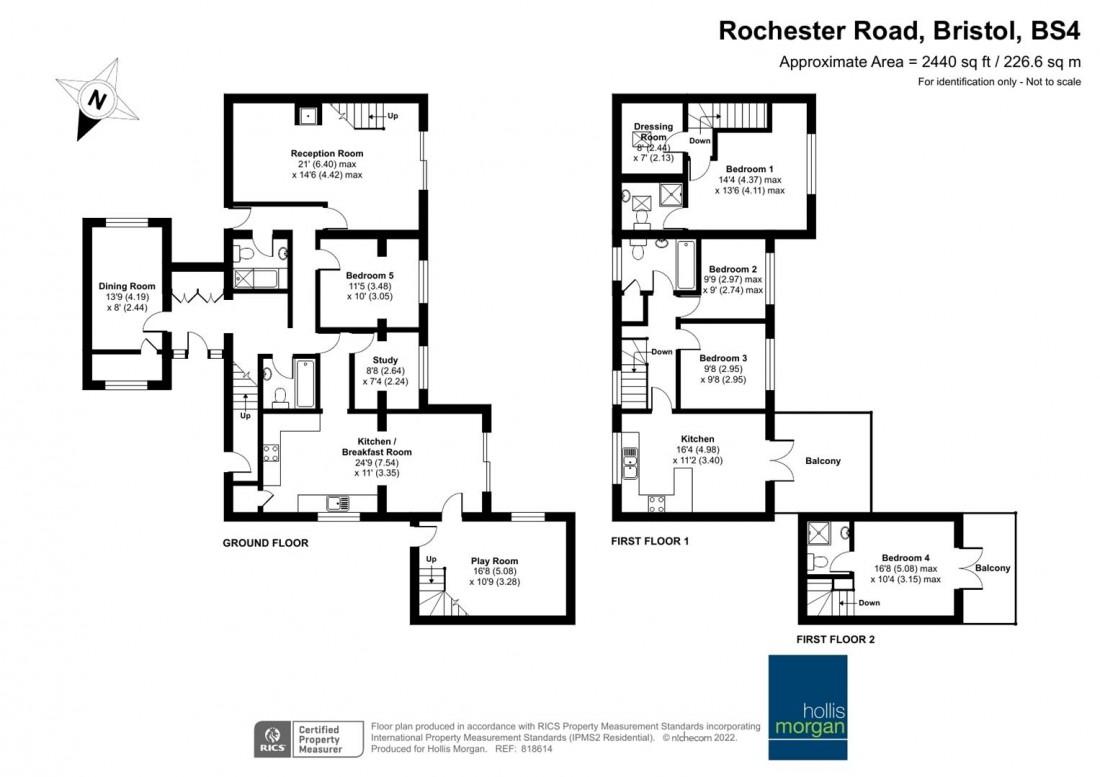 Floorplan for STUNNING VIEWS - ST ANNES