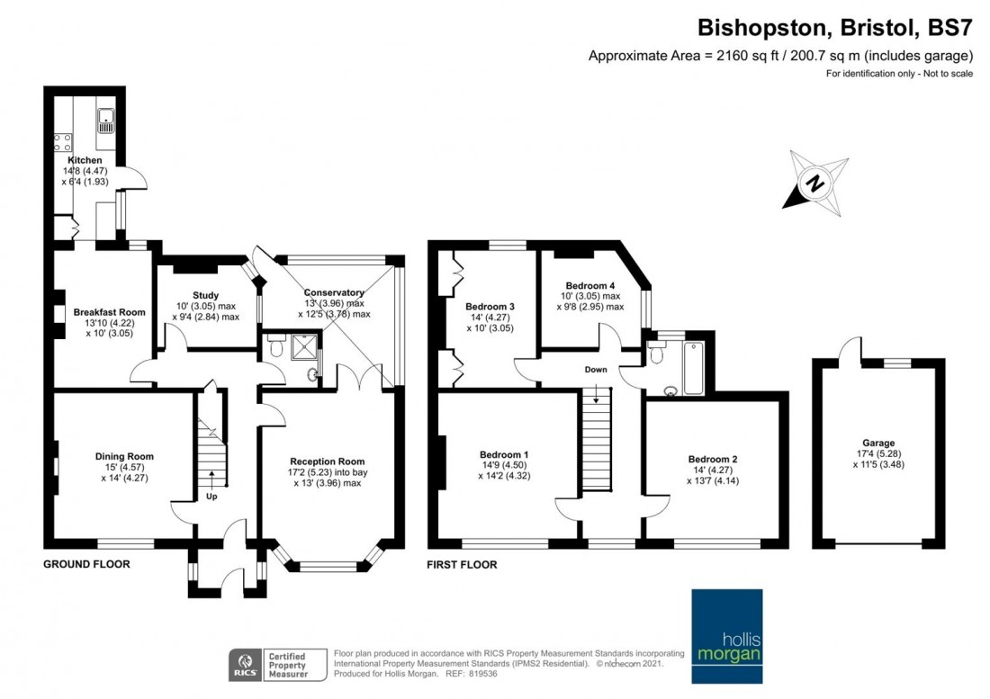 Floorplan for Brynland Avenue, Bishopston