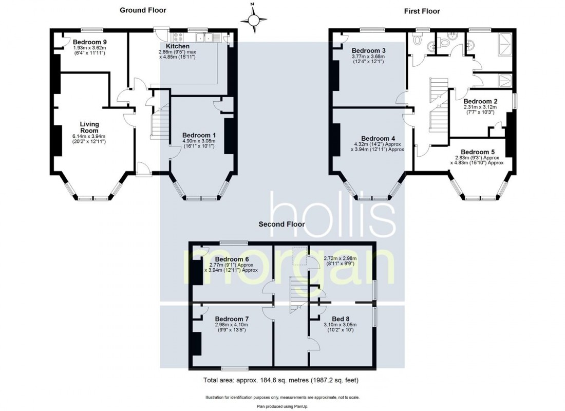 Floorplan for STUDENT HMO - BS6