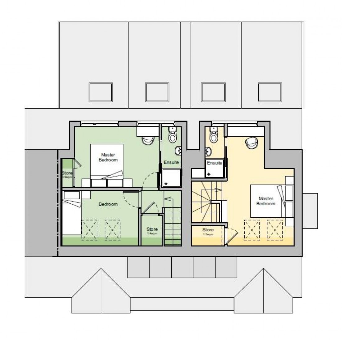 Floorplan for HOUSE + PLOT COMBO - BS4