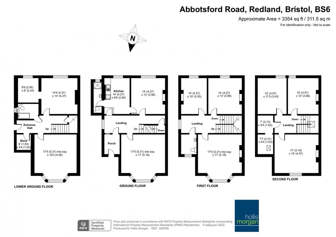 Floorplan for Abbotsford Road, Redland