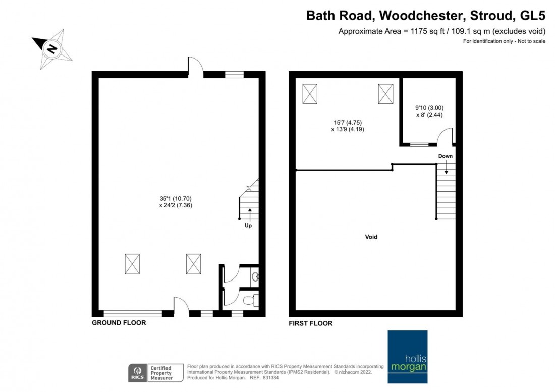 Floorplan for VACANT COMMERCIAL | STROUD