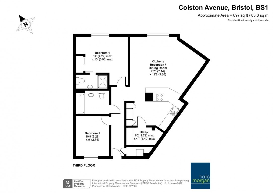 Floorplan for Colston Avenue, City Centre