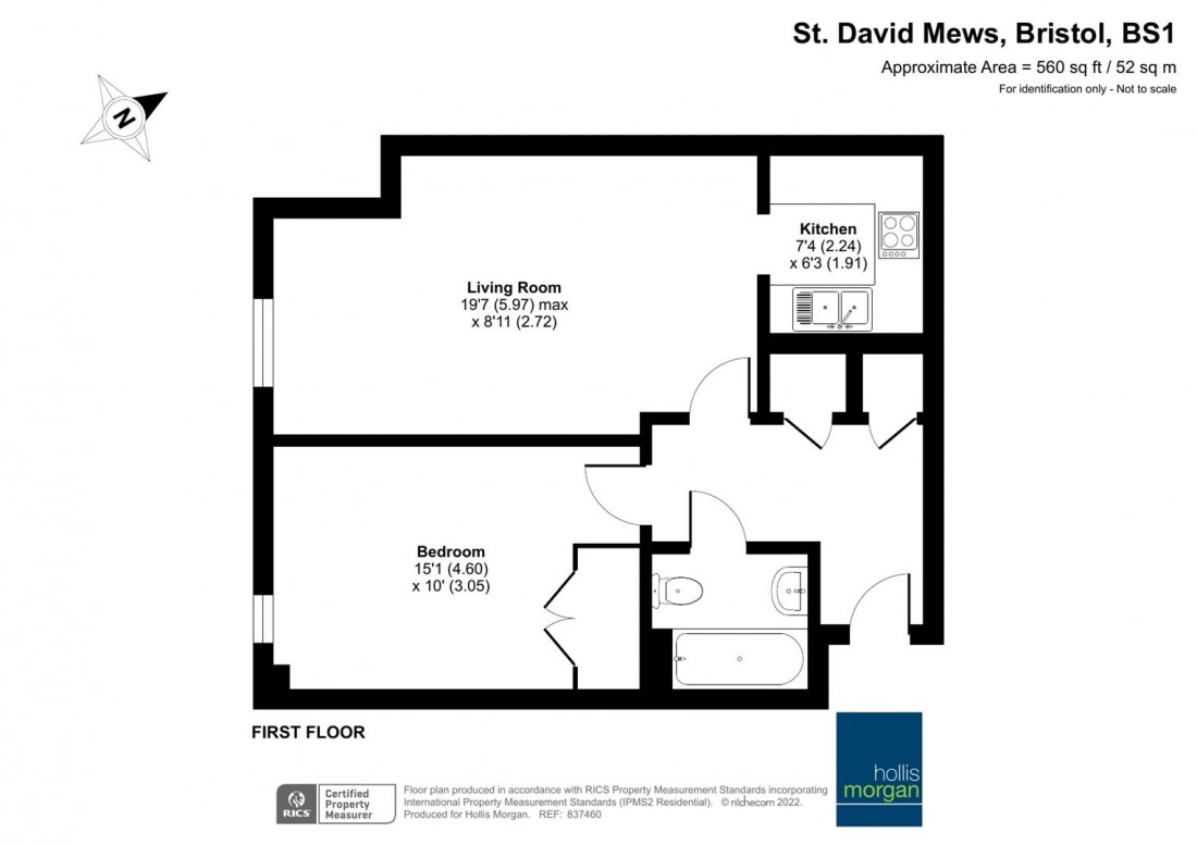 Floorplan for St. David Mews, Harbourside