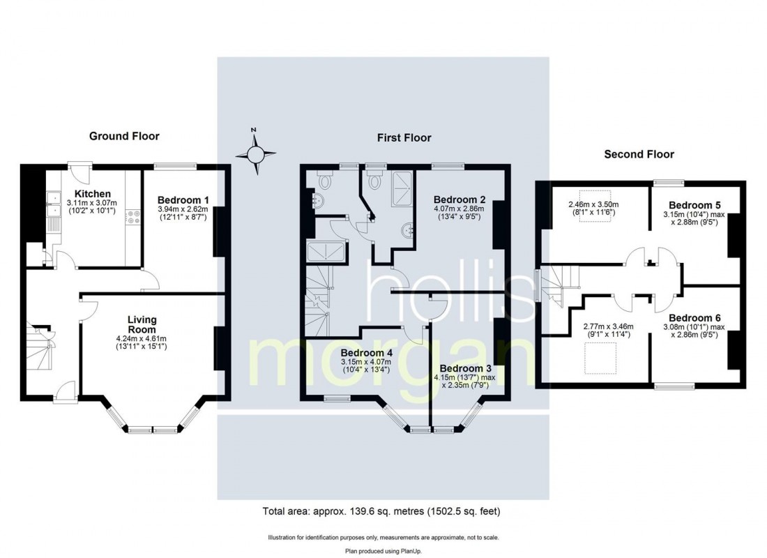 Floorplan for STUDENT HMO - BS6