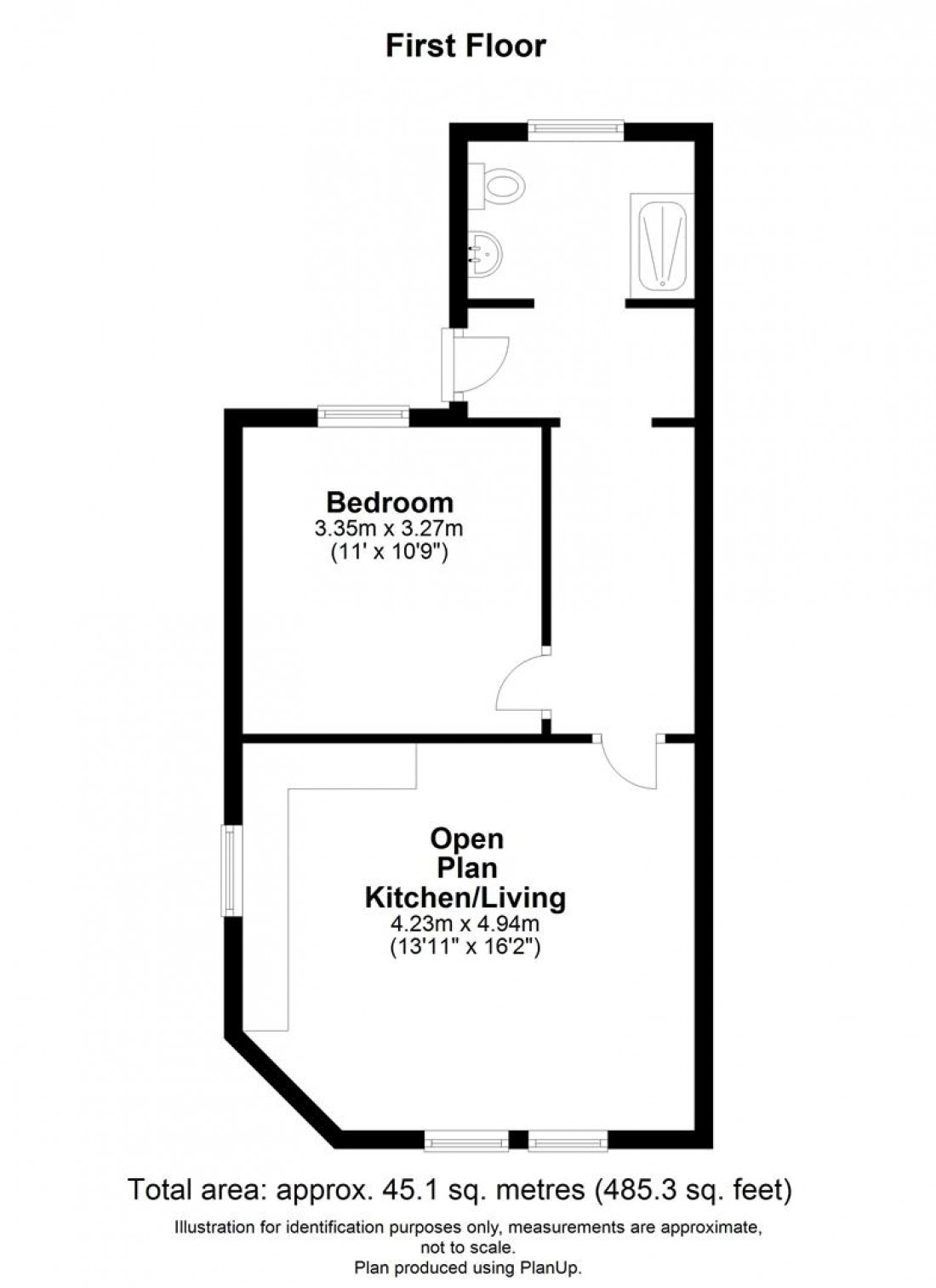 Floorplan for Glenfrome Road, St. Werburghs