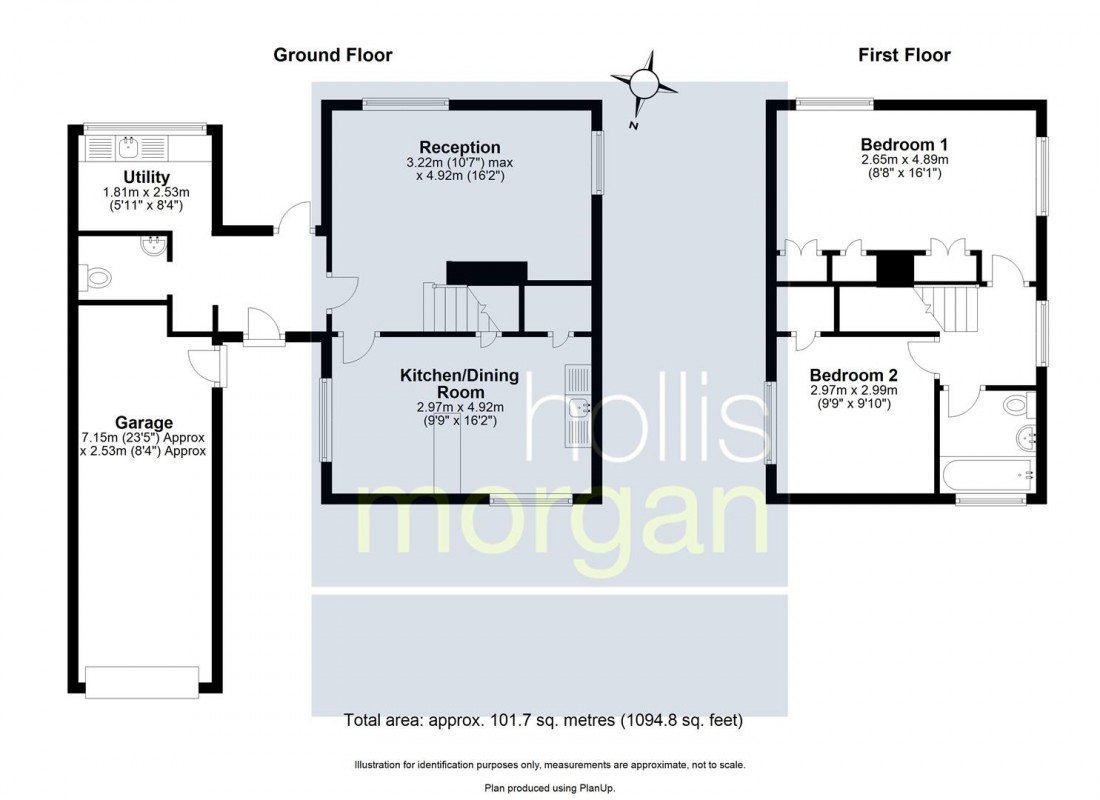 Floorplan for DETACHED HOUSE WITH VIEWS - LONG ASHTON